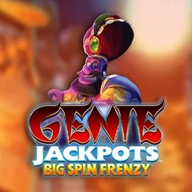 Genie Jackpots: Big Spin Frenzy game by Blueprint Gaming – logo hosted on Hugo Casino
