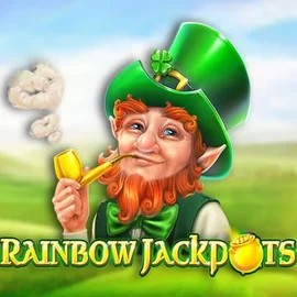 Rainbow Jackpots slot icon by Red Tiger Gaming, available at Hugo Casino